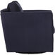 Georgie Abbington Navy Swivel Lounge Chair, Swivel